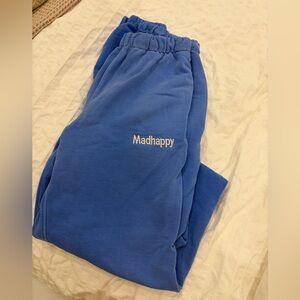 Madhappy Blue Sweatpants XS